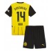 Borussia Dortmund Maximilian Beier #14 Dětské Oblečení Domácí Dres 2024-25 Krátkým Rukávem (+ trenýrky)
